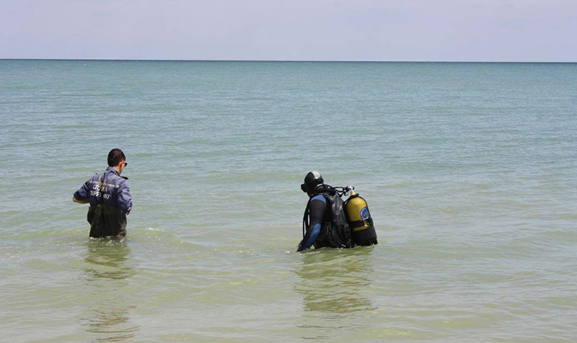 В Затоке проведут обследование подводной части пляжей на опасные предметы для отдыхающих